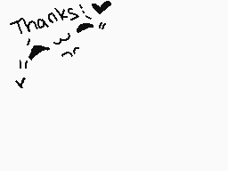 Drawn comment by DarkSylvie
"Thanks!"