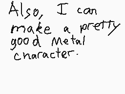 Drawn comment by MetalSonic