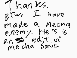 Drawn comment by MetalSonic
