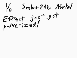 Drawn comment by MetalSonic