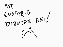 Drawn comment by Carlos
"ME GUSTARIA DIBUJAR ASI!"