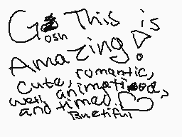 Drawn comment by Daymen ♥