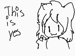 Drawn comment by uwutwix