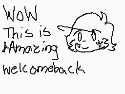 Drawn comment by Chobit
"WOW This is Amazing welcomeback" Drawn comment by Chobit
"WOW This is Amazing welcomeback"