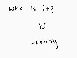 Drawn comment by →L0NNY←