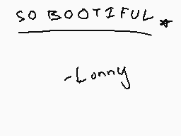 Drawn comment by →L0NNY←