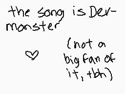 Drawn comment by scrawnycat