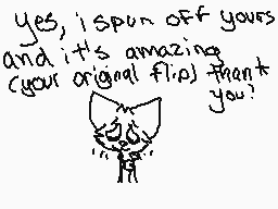 Drawn comment by scrawnycat