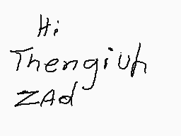 Drawn comment by MARK
"Hi, Thengiuh ZAD"