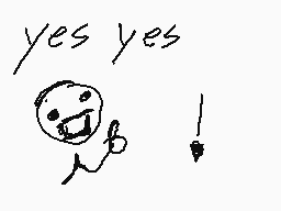 Drawn comment by MARK※😔
"yes yes!"