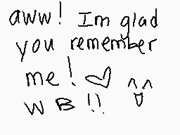 Drawn comment by ♥$ん@dⒶmY♥™