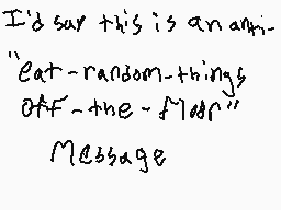 Drawn comment by Joey Wolff