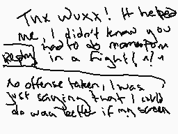 Drawn comment by Unfinity∞™