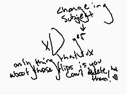 Drawn comment by ☆Unfinity★