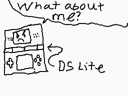Drawn comment by ☆seⓇgⓎmⒶn☆
"What about me? DS Lite"