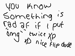 Drawn comment by FlipGriff™