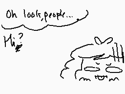 Drawn comment by Potato