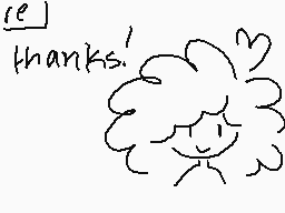 Drawn comment by angel☆
"thanks!"