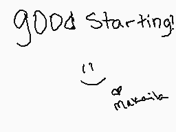 Drawn comment by Makaila