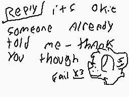 Drawn comment by SketchBolt
"Reply its ok someone Already told me - think you though rail x3"