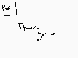Drawn comment by OshyWolfie
"Thank you"
