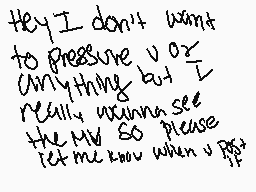 Drawn comment by lovelykity