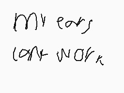 Drawn comment by ☀Erin☀
"my easy last work"