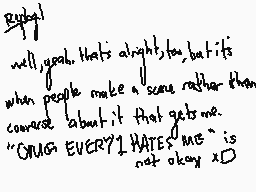 Drawn comment by iGNiS