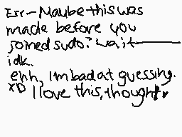 Drawn comment by L●○P