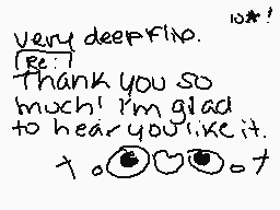 Drawn comment by L●○P