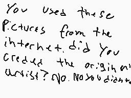 Drawn comment by Pumpkin