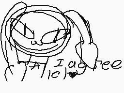 Drawn comment by Sun
"I love you"