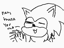 Drawn comment by Darwinn😃
"nam thank you"