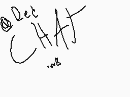 Drawn comment by 　　　1kし Zミ!
"@lec CHAT"