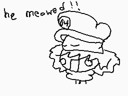 Drawn comment by Voxenl
"he meowed!"