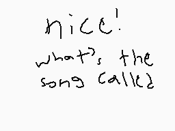 Drawn comment by Goku