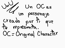 Drawn comment by 256