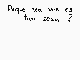 Drawn comment by 256