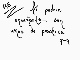 Drawn comment by 256