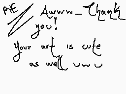 Drawn comment by 256