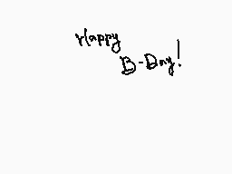 Drawn comment by 256
"Happy B-Day!"
