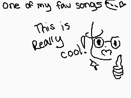 Drawn comment by Kanari
"One of my fav songs 😍 This is really cool!"