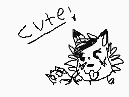 Drawn comment by Citrus
"cute!"