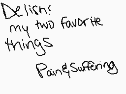 Drawn comment by Warner