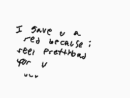 Drawn comment by FloofyFox