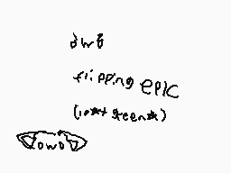 Drawn comment by FloofyFox