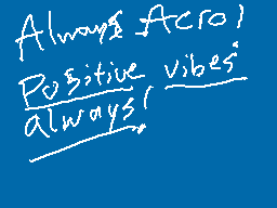 Drawn comment by Matt★
"Always feel Positive vibes always"