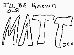 Gezeichneter Kommentar von Matt★