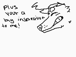 Drawn comment by XNeonWolfX