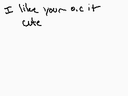 Drawn comment by CrimFlower